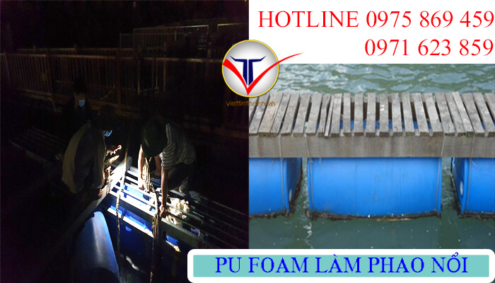 pu foam làm phao nổi